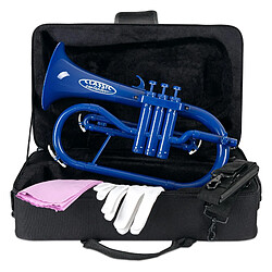 Classic Cantabile MardiBrass bugle Sib en plastique bleu pas cher