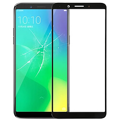 Wewoo Pièce Détachée Vitre Écran avant pour OPPO A79 (noir)