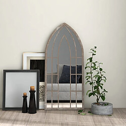 vidaXL Miroir Sable 100x45 cm Fer pour utilisation à l'intérieur 