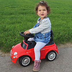 JAMARA Voiture à pousser Fiat 500 Rouge