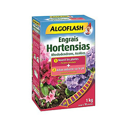 Algoflash Engrais Hortensias, Rhododendrons, Azalées Spécial PH - 1 kg 