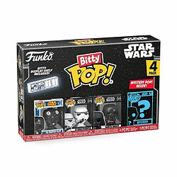 Zyx Music Sarl Pack de 4 figurines Funko Bitty Pop Star Wars Darth Vader 