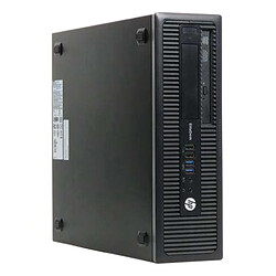 PC HP EliteDesk 800 G1 Core i3-4130 RAM 16Go Disque Dur 250Go Windows 10 Wifi - Occasion