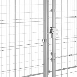 Acheter vidaXL Chenil extérieur Acier galvanisé 7,26 m²