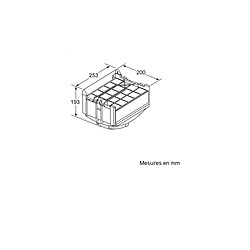 Kit de recyclage pour hotte - LZ10FXJ05 - SIEMENS