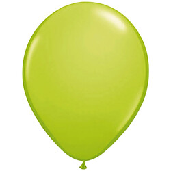 Folat- Ballons Pomme 30cm-100 pièces, 08087, Vert