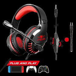 Avis Spirit of Gamer Casque PC Gamer Pro H3 SWITCH XBOX X/S PS4 PS5 + Support Casque USB RGB Gamer HUB 4 PORTS USB 2.0