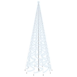 vidaXL Sapin de Noël avec piquet 3000 LED Blanc froid 800 cm