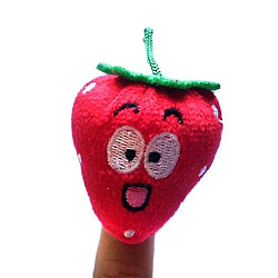 Universal Fruits et légumes Puppet doigt en peluche enfant bébé éducation toys poupées enfants reconnaissent les fruits pas cher