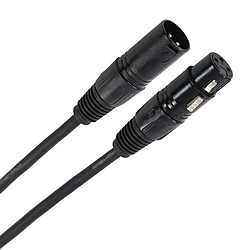 Câble DMX XLR Femelle 3b - XLR Mâle 3b 0m60 Easy Plugger