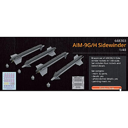 Avis AIM-9G/H Sidewinder - 1:48e - Eduard Accessories