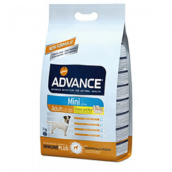 Advance Diet Croquettes Advance pour chiens Mini Adult Sac 3 kg 