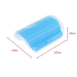 2 x coin de chat mur toilettage massage auto nettoyant brosse cheveux