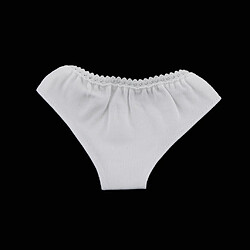 1/3 Solide Blanc Sous-vêtements Briefs Pour BJD SD DOD Dollfie Vêtements Poupées DOD DOA Doll Habillements