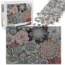 Avis Universal 1000 pièces mandala fleur puzzle bricolage puzzle jouets assemblage image déco