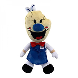 Universal Ice Scream Peluche Dessin animé Poupée Jeu d'horreur Personnage Enfant Décoration Halloween et Noël Cadeau 25 cm(Bleu) 