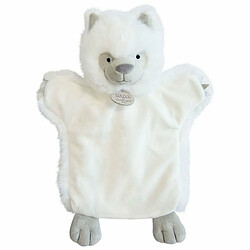 Doudou marionnette Loup Blanc - Doudou et compagnie