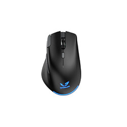 WE Gamium Souris gamer sans-fil avec dongle USB 2.4 Ghz - 7 boutons programmables - 8000 DPI - Rétro-éclairage - Noir 