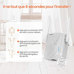 Acheter Répéteur Wifi Tenda A18V3.0(EU) Wi-Fi 5 GHz Blanc