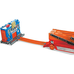 Acheter Mattel Camion Méga Transporteur Hot Wheels Modèle Réduit à l'Échelle 1/64 Rouge