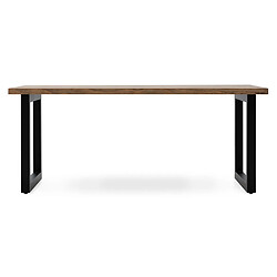 Avis Ds Meubles Table Basse iCub Strong 50x140 x43 Noir