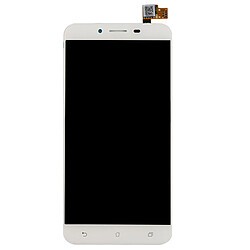 Wewoo Pour Asus ZenFone 3 Max blanc / ZC553KL LCD écran + tactile Digitizer Assemblée pièce détachée