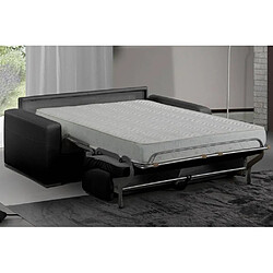 Acheter Inside 75 Canapé convertible express 160 IMPERIAL matelas 22 cm sommier lattes polyuréthane noir