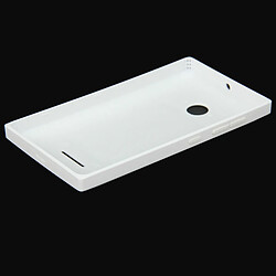 Acheter Wewoo Coque arrière blanc pour Microsoft Lumia 435 pièce détachée remplacement de la couverture arrière de la batterie