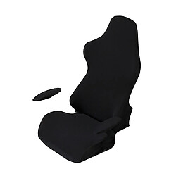 pivotant fauteuil housse cybercafé siège de bureau accoudoir housse noir pas cher