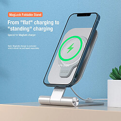 Universal Porte-chargeur pour téléphone mobile pour 12mini 12 Pro Max pliable alliage d'aluminium magnétique recharge rapide porte-téléphone mobile | Porte-téléphone Rep.