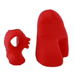 Tenue De Correction Pour Violon Bow Grip Pour 2/4 3/4 Violon Viola Training Rose Red Position du correcteur de la poignée de l'archet pour violon alto