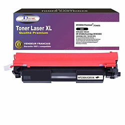 T3AZUR - Toner Laser compatible avec HP LaserJet Pro M203 , M203dn , M203dw remplace CF230X (30X) Noir 