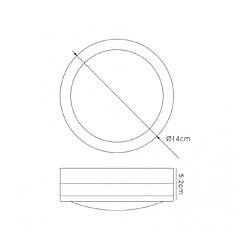 Avis Luminaire Center Applique murale Aldo Acier inoxydable 1 ampoule 5,2cm