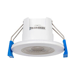 Saxby Downlight Encastrable 4CCT IP65 5W Blanc