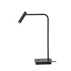 NOVA LUCE Lampe SICILY Noir LED 3 W