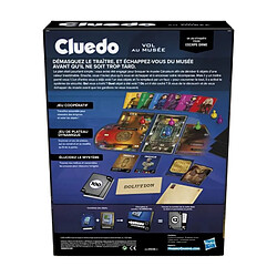 Acheter Hasbro Gaming Cluedo Vol au musée - jeu d'enquete façon Escape Game - jeu de plateau coopératif familial - a partir de 10 ans - 1 a 6 joue