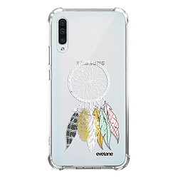 Coque Samsung Galaxy A50 anti-choc souple avec angles renforcés transparente Attrape Rêves Scandinave Evetane 