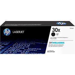 HP 30X High Yield Black Original LaserJet toner cartridge HP Cartouche de toner 30X LaserJet noir grande capacité originale