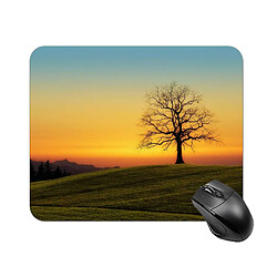 Universal Pad de souris d'impression jaune et orange pour ordinateur portable