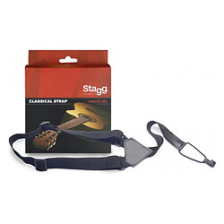 Sangle Guitare classique et ukulélé - Stagg SNCL001-BK