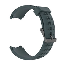 Wewoo Bracelet pour montre connectée Dragonne de remplacement en silicone SUUNTO Terra bleu marine