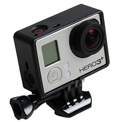 Avis Wewoo Cadre de protection noir pour GoPro HERO4 / 3 + / 3, HR191 haute qualité trépied berceau de montage