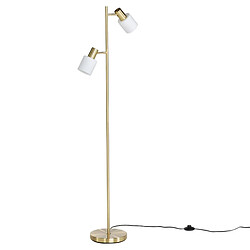 But Lampadaire 2 têtes H. 143 cm TAIS Doré 