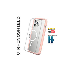 Rhinoshield Coque Magsafe pour Apple iPhone 13 Pro Max Modulaire MOD NX(TM) Rose