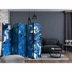 Paris Prix Paravent 5 Volets Blue Stream 172x225cm