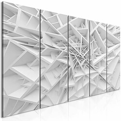 Paris Prix Tableau 5 Panneaux Complicated Geometry Narrow 80 x 200 cm