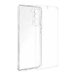 Coque Samsung Galaxy S21 FE et Film Écran Verre Trempé 9H 4Smarts Transparent 