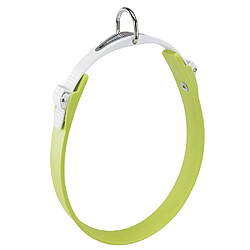 Ferplast Collier Ergoflex C vert à micro-régulation pour chien Longueur 60 cm / Largeur 28 mm