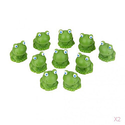 20x Miniature Fée Jardin Paysage Micro Maison De Poupée Figurine Décor Grenouille GRN