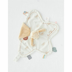 NOUKIES Doudou marionnette Kendi en Veloudoux beige - Noukie's